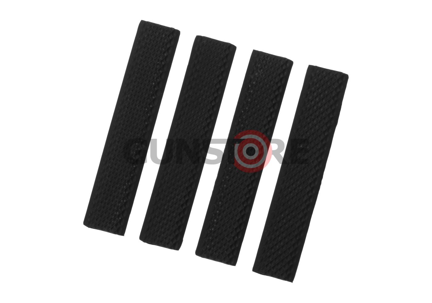 Soft Rail Cover Model A for Keymod Black