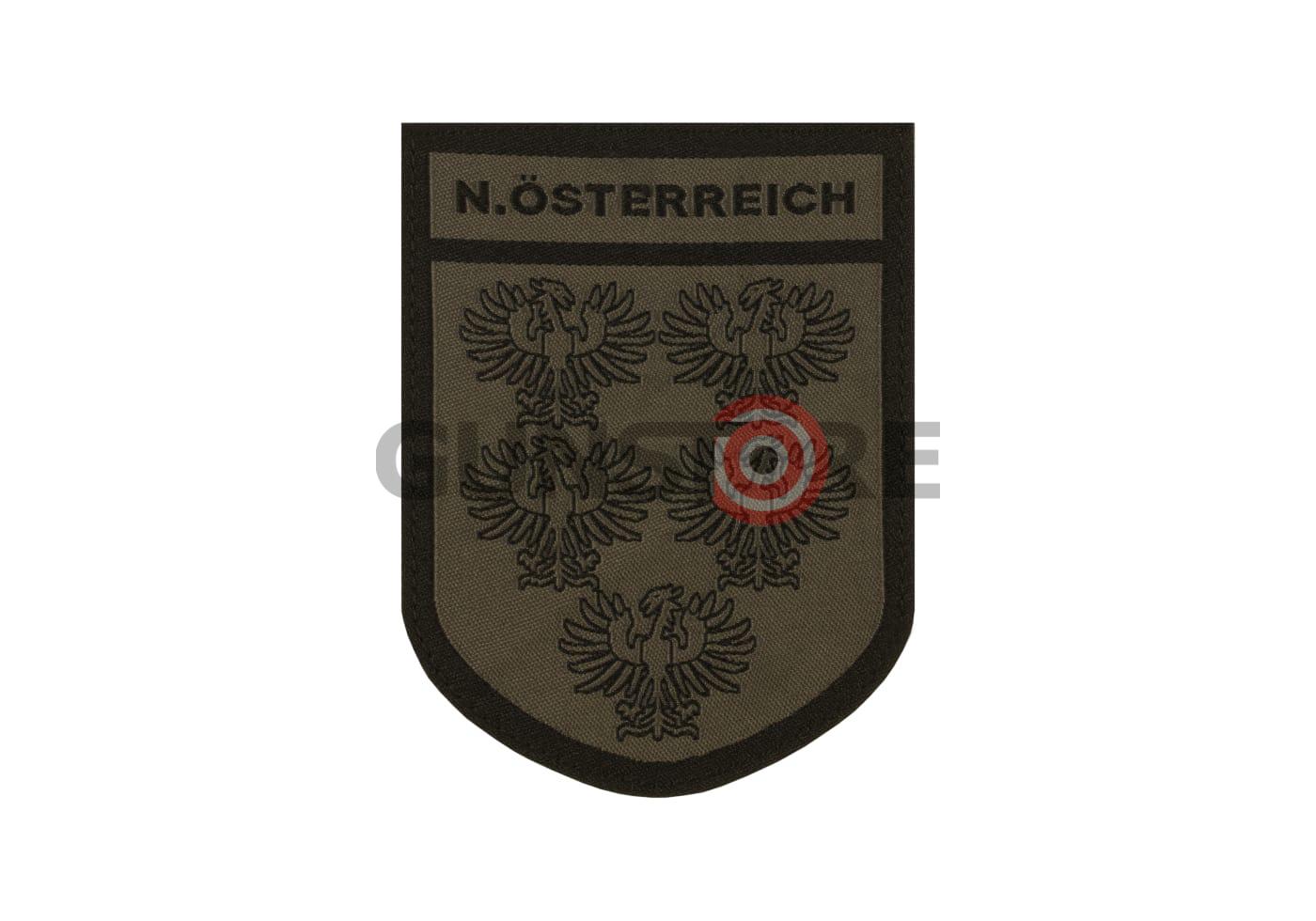 Niederösterreich Shield Patch RAL7013