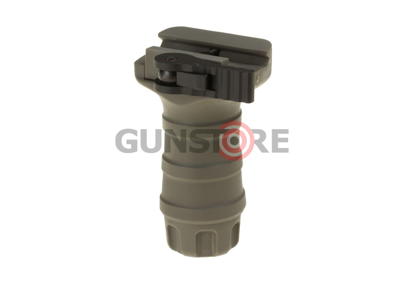 Short Vertical Grip QD Foliage Green