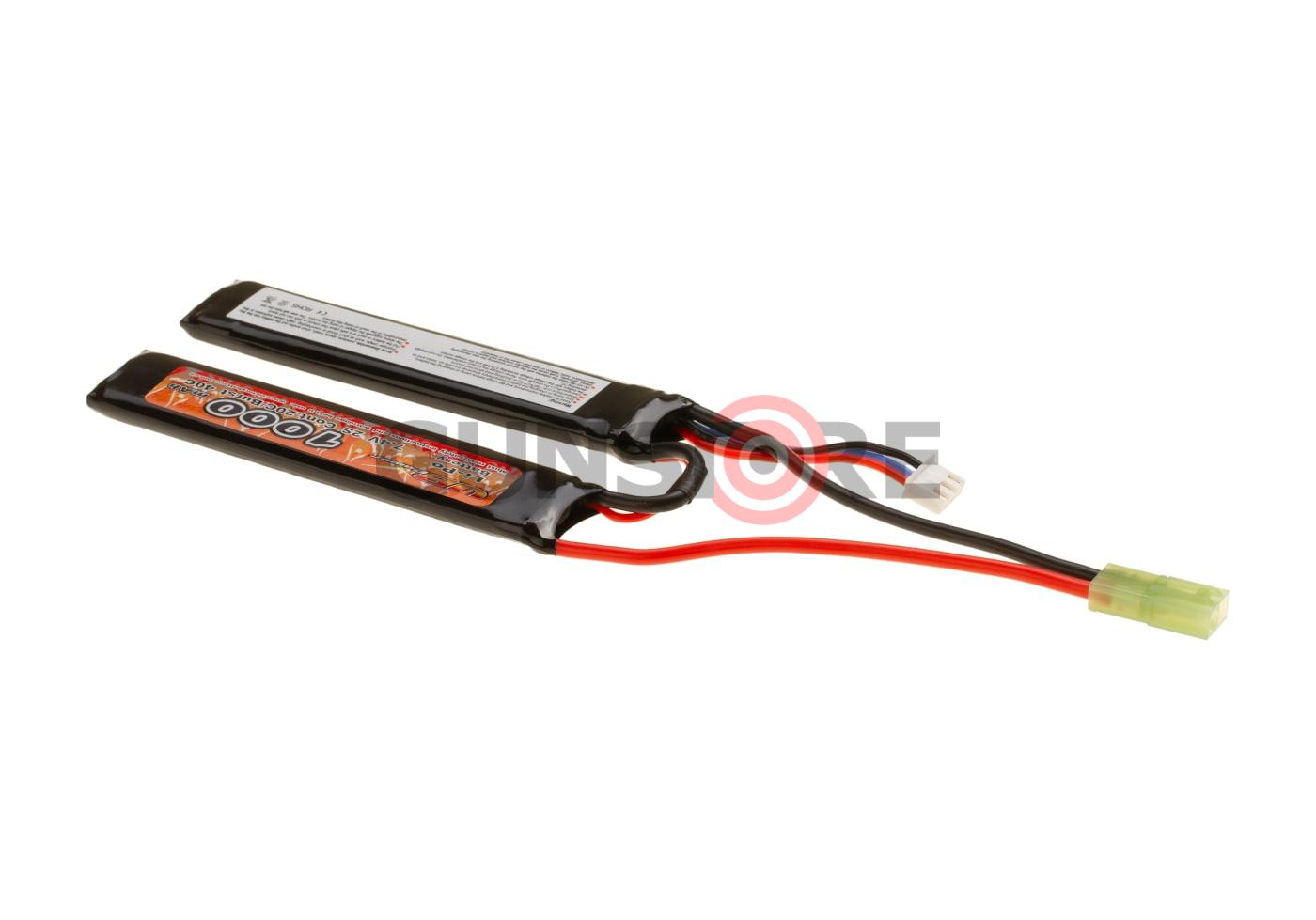 Lipo 7.4V 1000mAh 20C Stock Twin Type