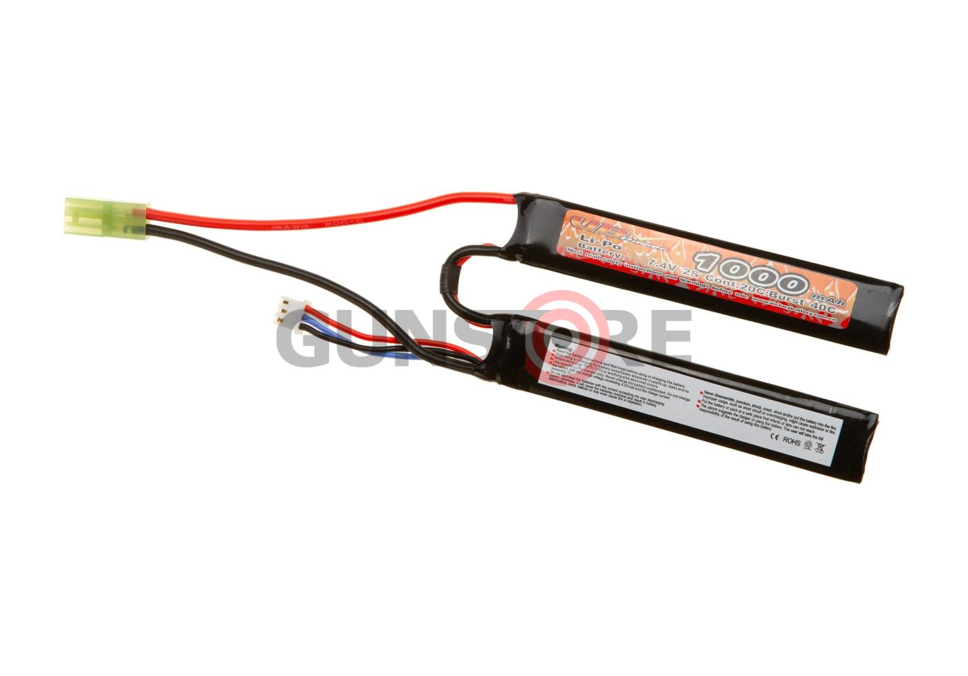 Fotografia: Lipo 7.4V 1000mAh 20C Stock Twin Type