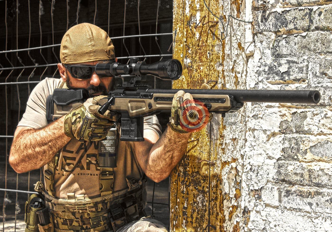 Fotografia: AAC T10 Bolt Action Sniper Rifle