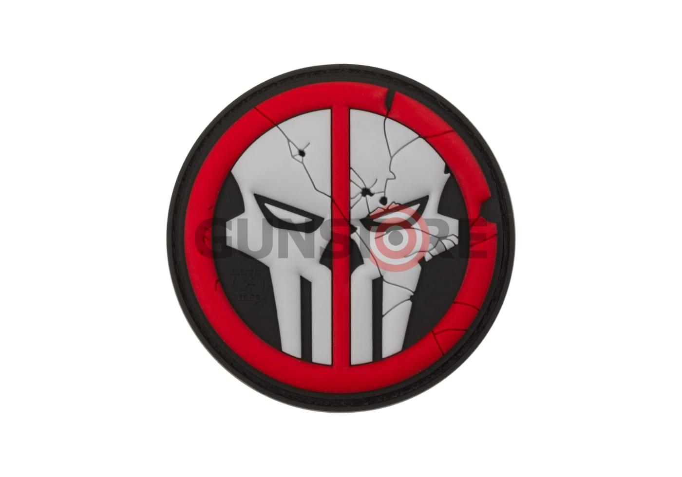 Deathpool Skull Rubber Patch