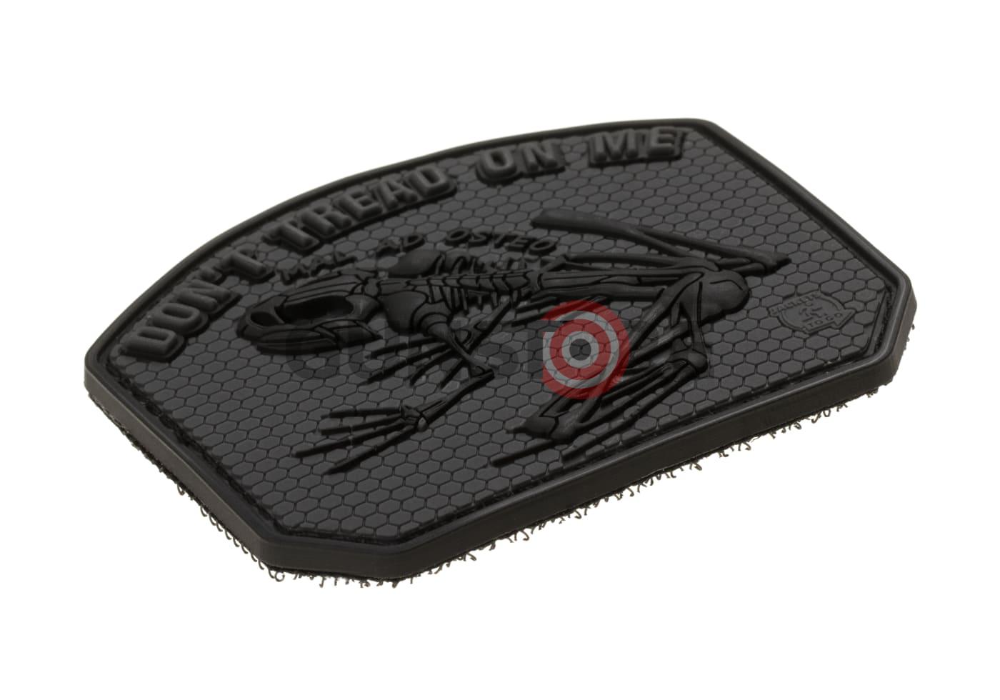 Fotografia: Don't Tread on me Frog Rubber Patch
