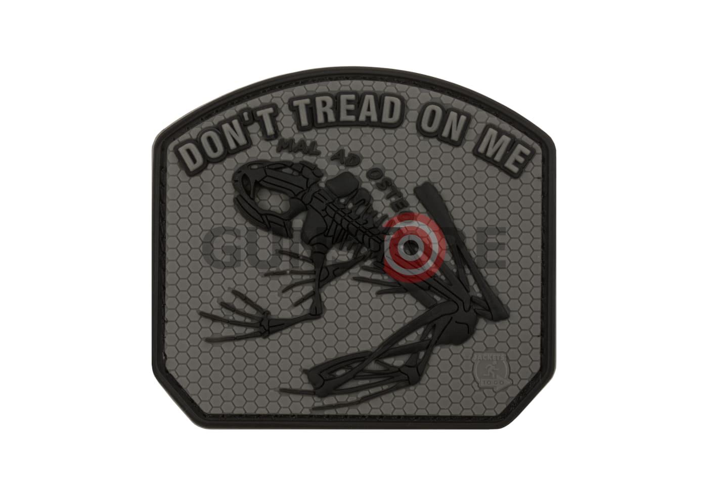 Don't Tread on me Frog Rubber Patch