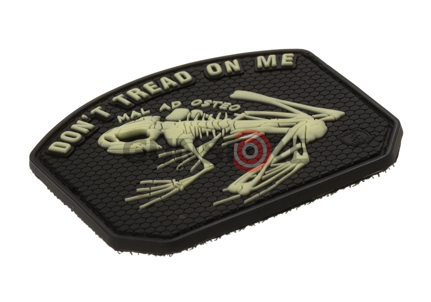Fotografia: Don't Tread on me Frog Rubber Patch