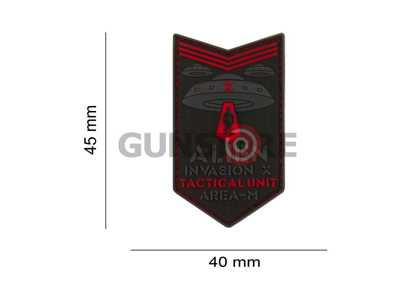 Fotografia: Alien Invasion Tactical Unit Rubber Patch