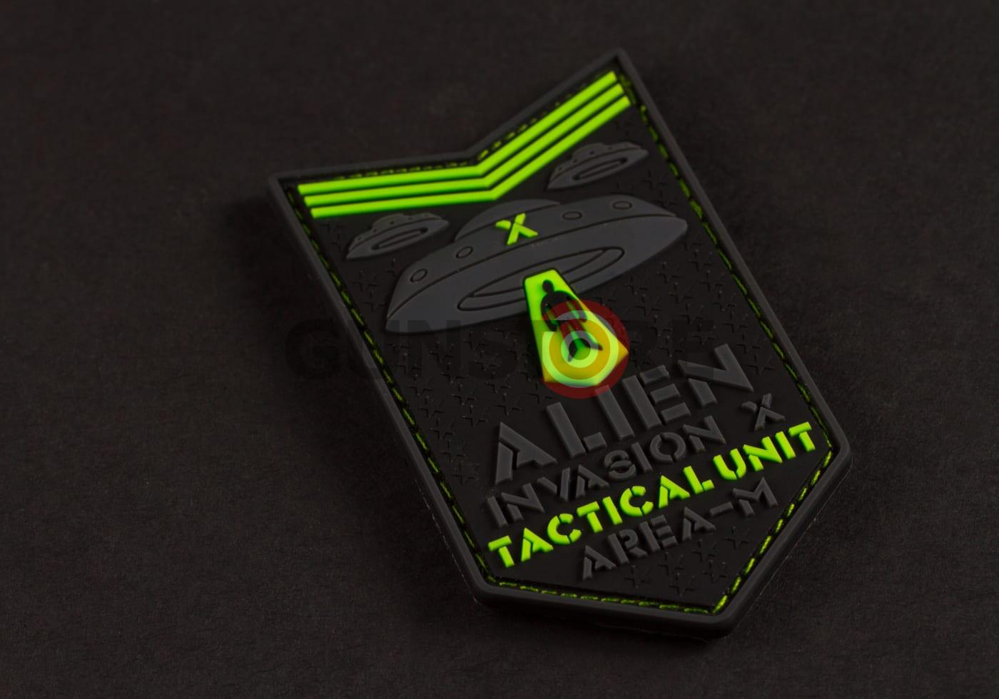 Fotografia: Alien Invasion Tactical Unit Rubber Patch