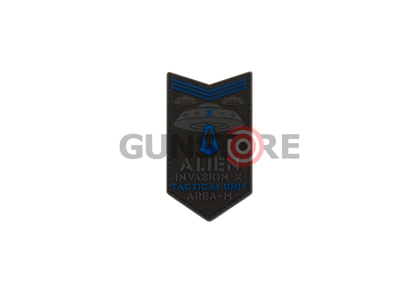 Alien Invasion Tactical Unit Rubber Patch