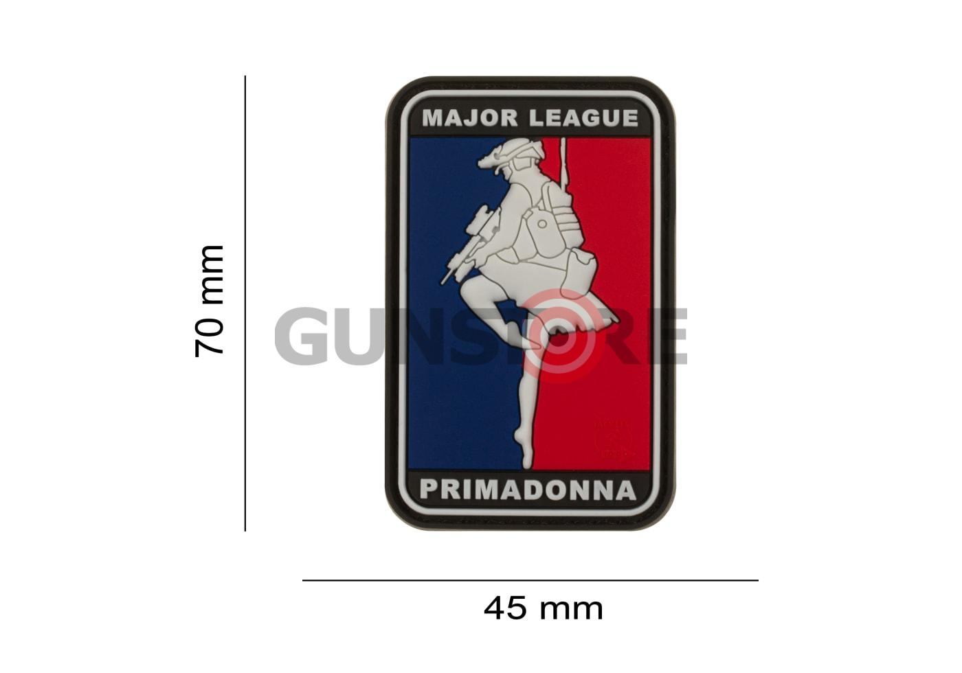 Fotografia: Major League Primadonna Rubber Patch
