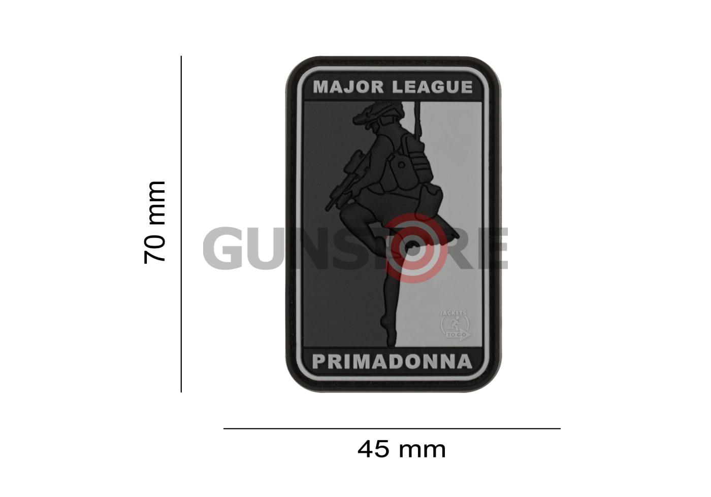 Fotografia: Major League Primadonna Rubber Patch