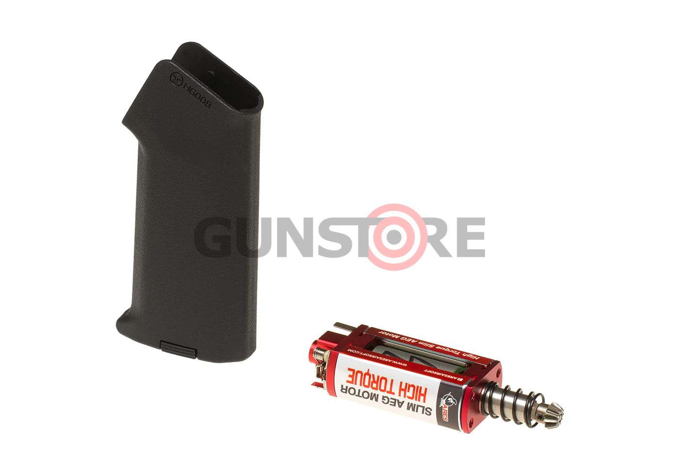 Fotografia: High Torque Slim Motor + Amoeba Slim Pistol Grip