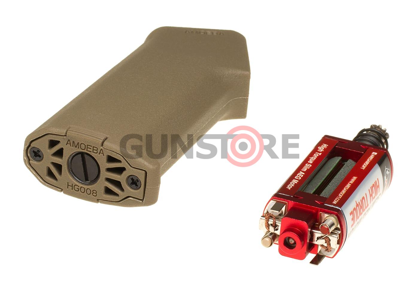Fotografia: High Torque Slim Motor + Amoeba Slim Pistol Grip