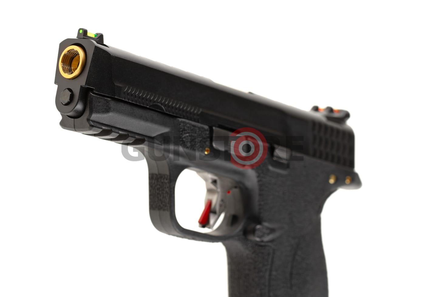 Fotografia: WET-05 BK Gold Barrel Metal Version GBB