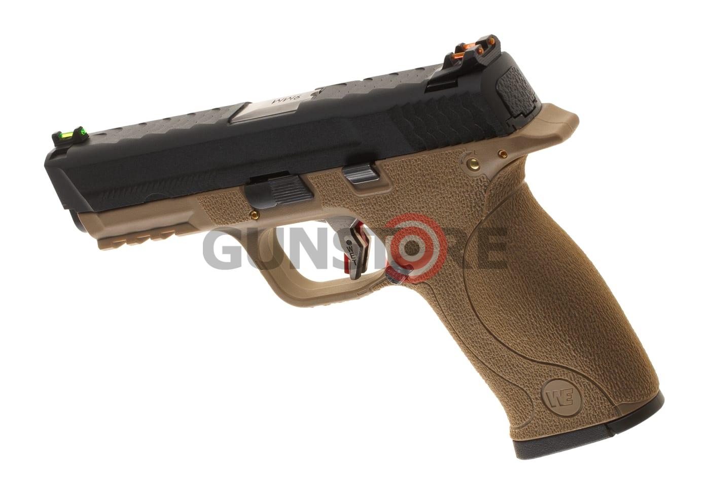 Fotografia: WET-05 BK Silver Barrel Metal Version GBB