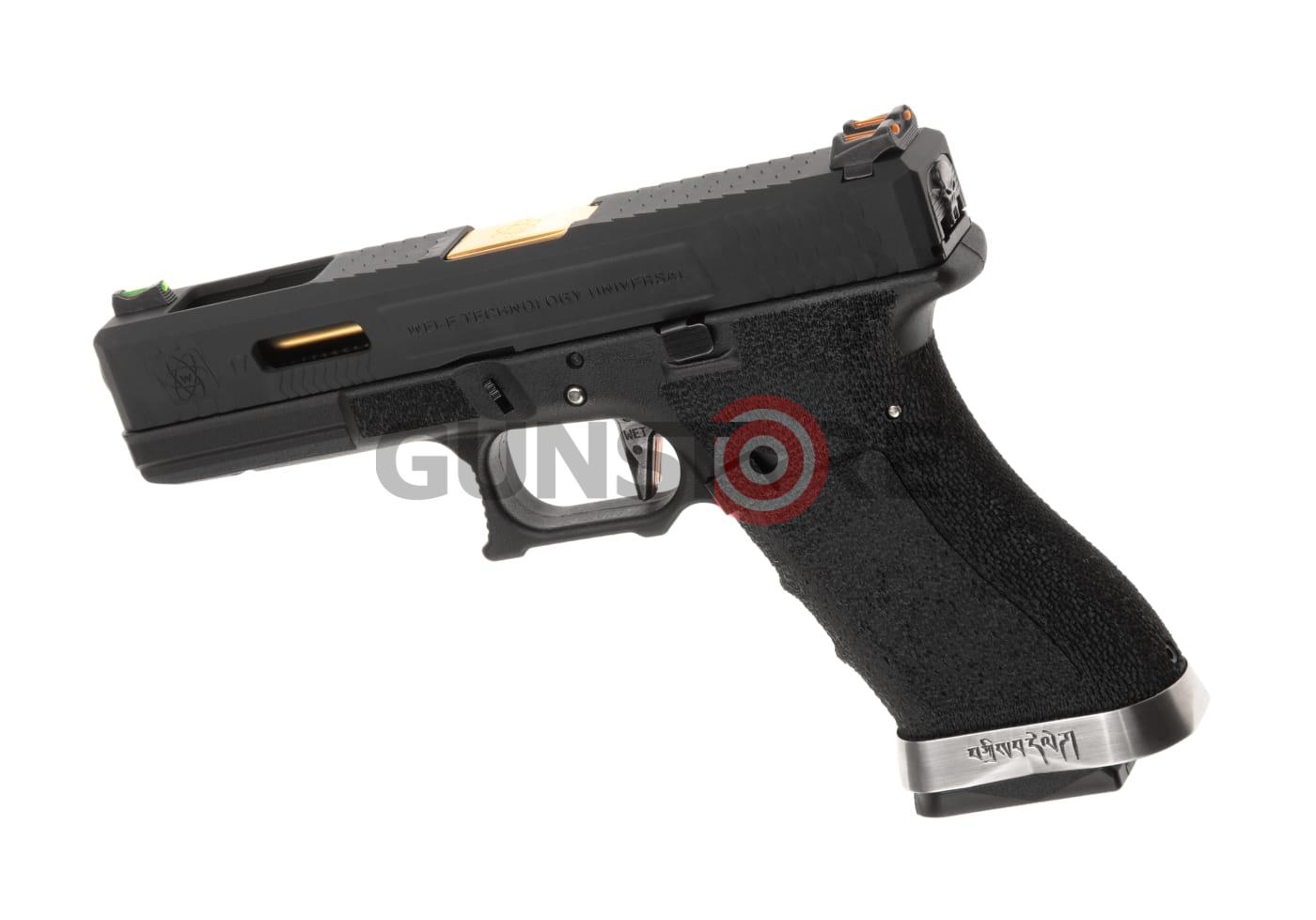 Fotografia: G-Force 17 BK Gold Barrel Metal Version GBB