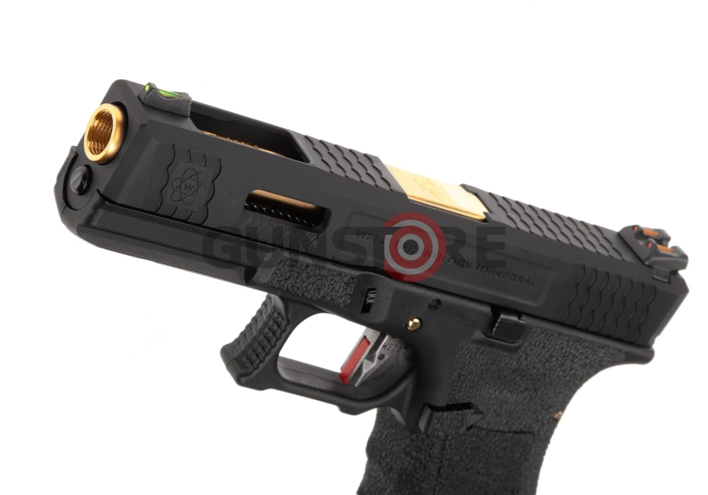 Fotografia: G-Force 17 BK Gold Barrel Metal Version GBB