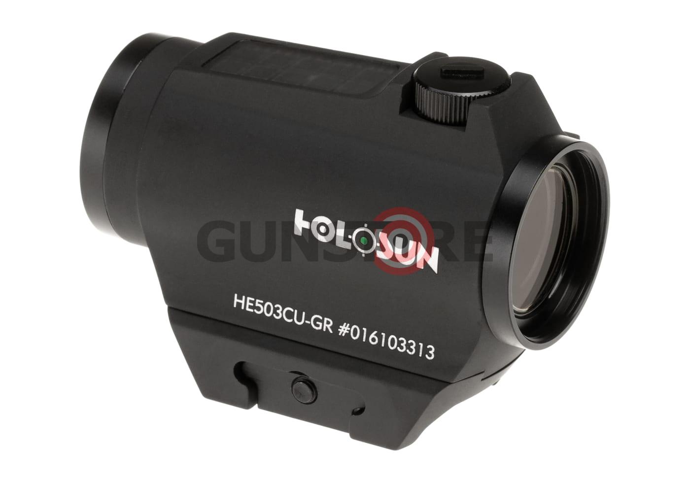 Fotografia: HE503CU-GR Elite Solar Green Circle Dot Sight