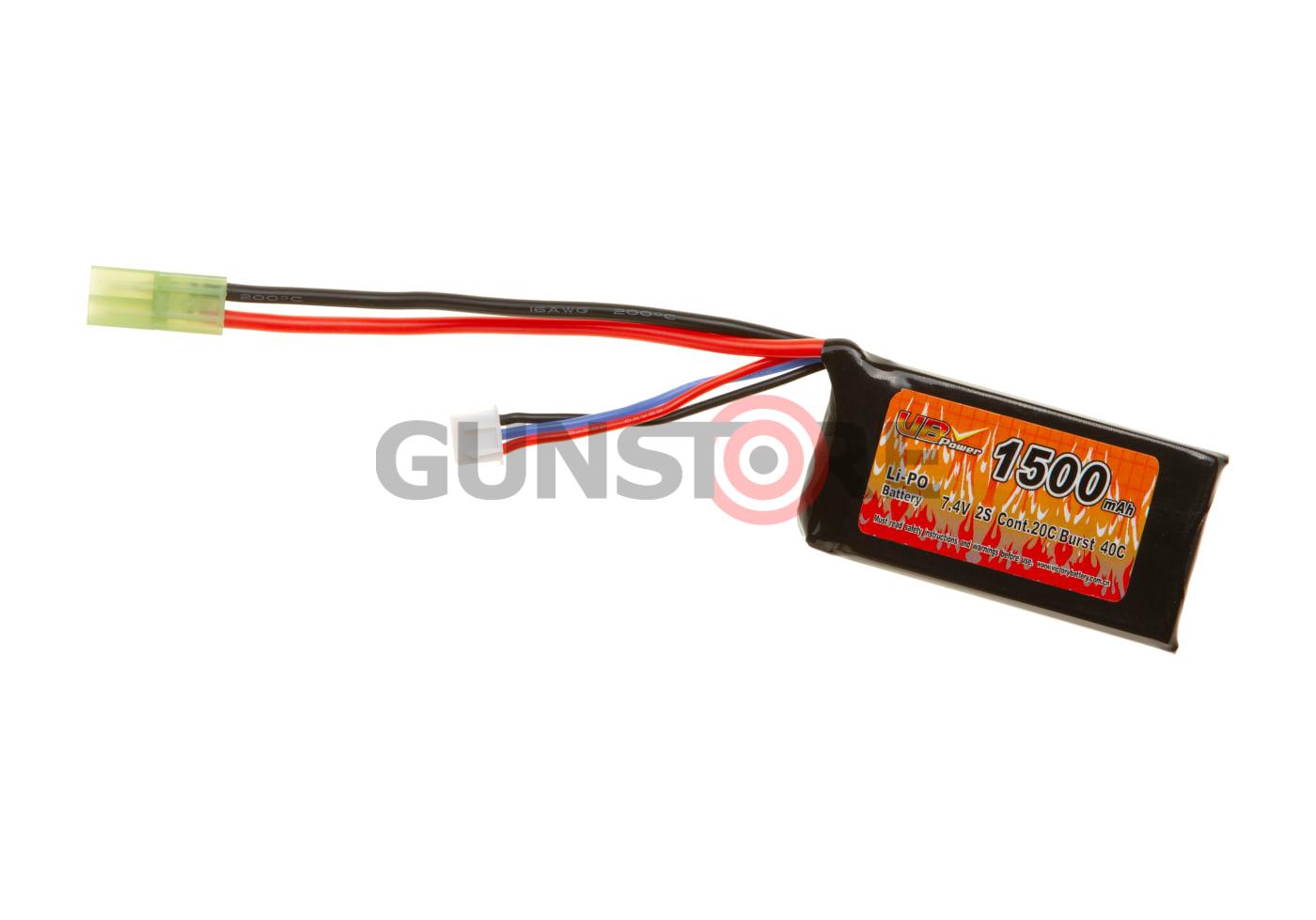 Fotografia: Lipo 7.4V 1500mAh 20C Mini Type