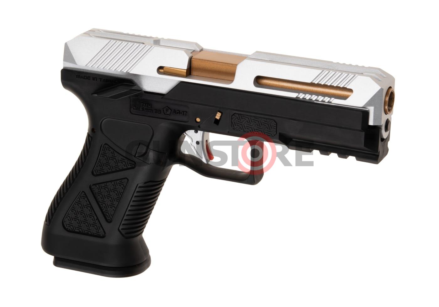 AG-17 Metal Version GBB Silver