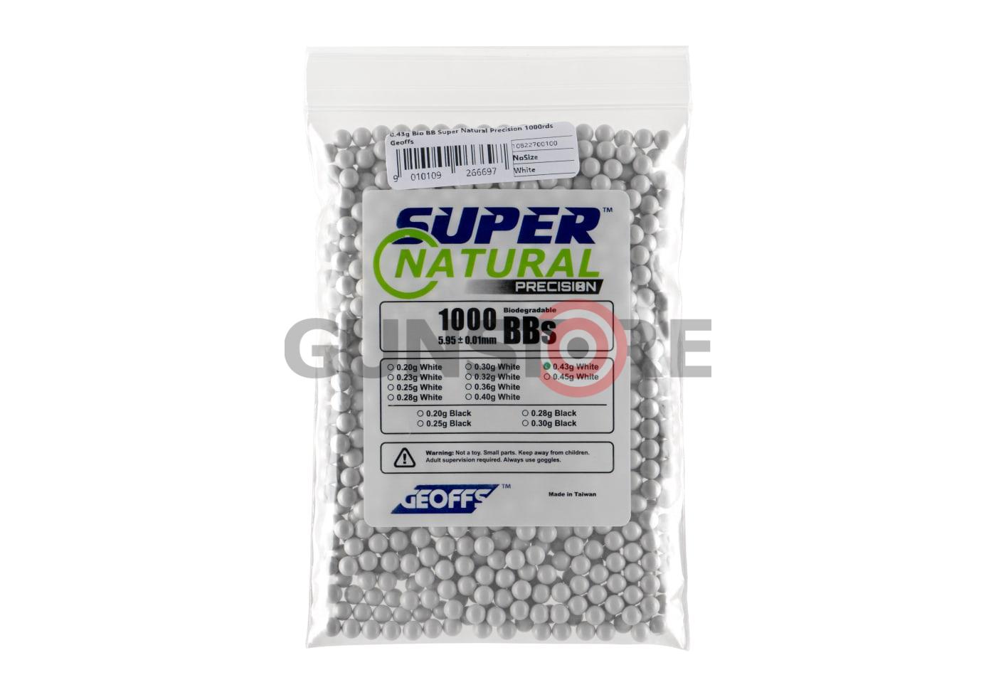 0.43g Bio BB Super Natural Precision 1000rds