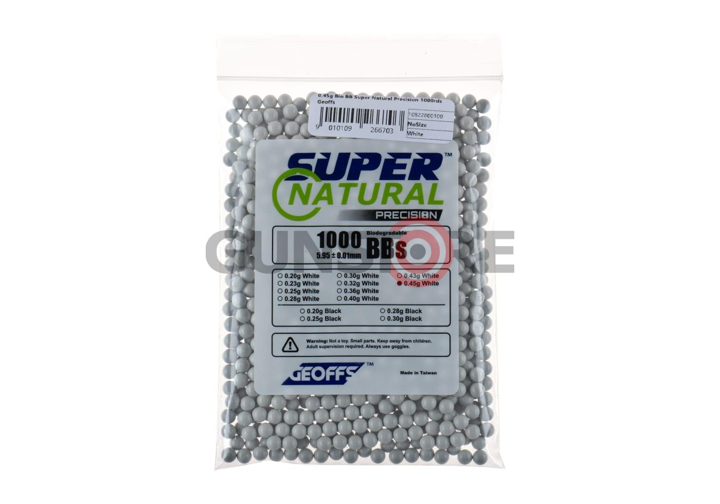 0.45g Bio BB Super Natural Precision 1000rds