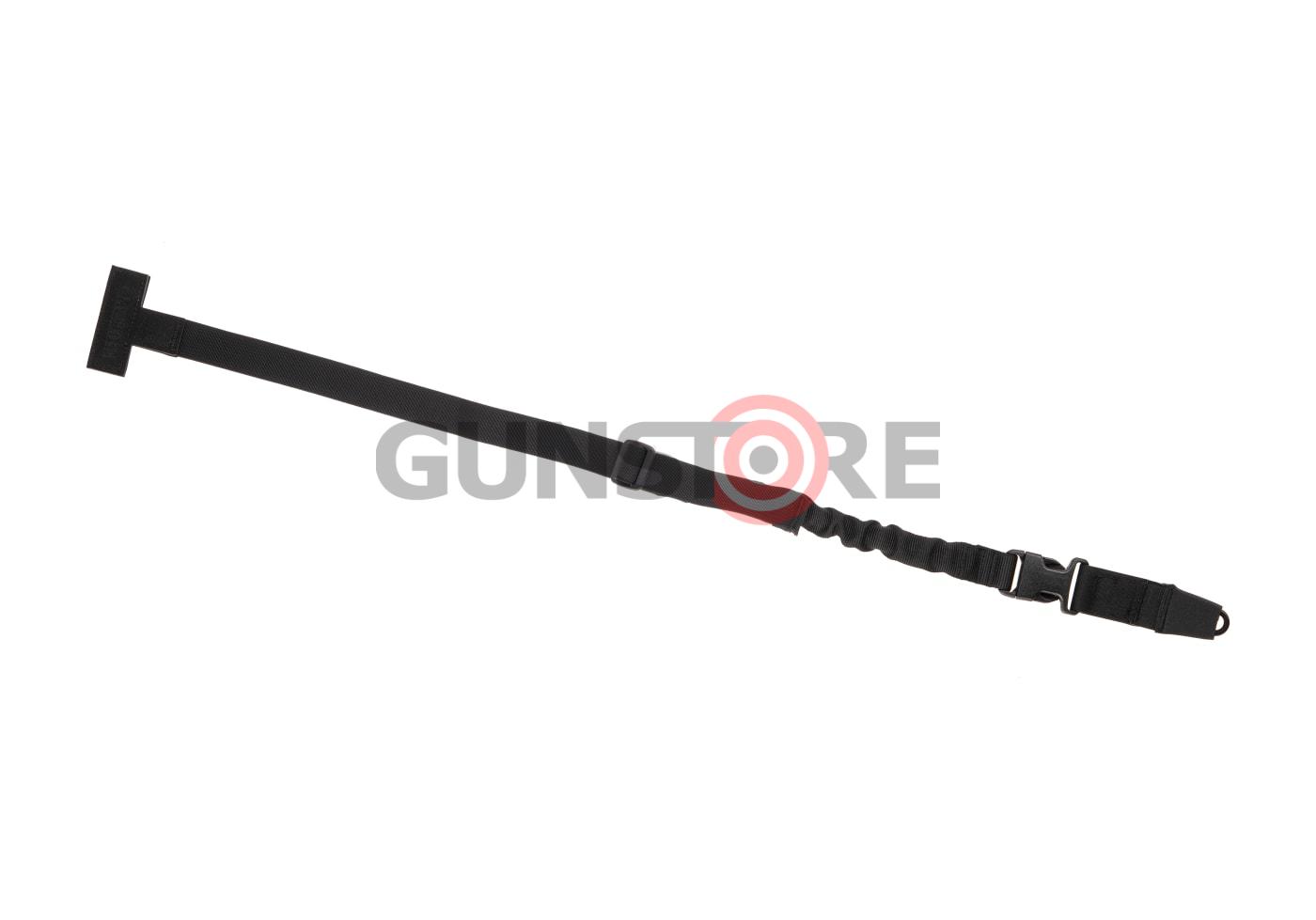 One Point T-End Sling Snap Hook Black