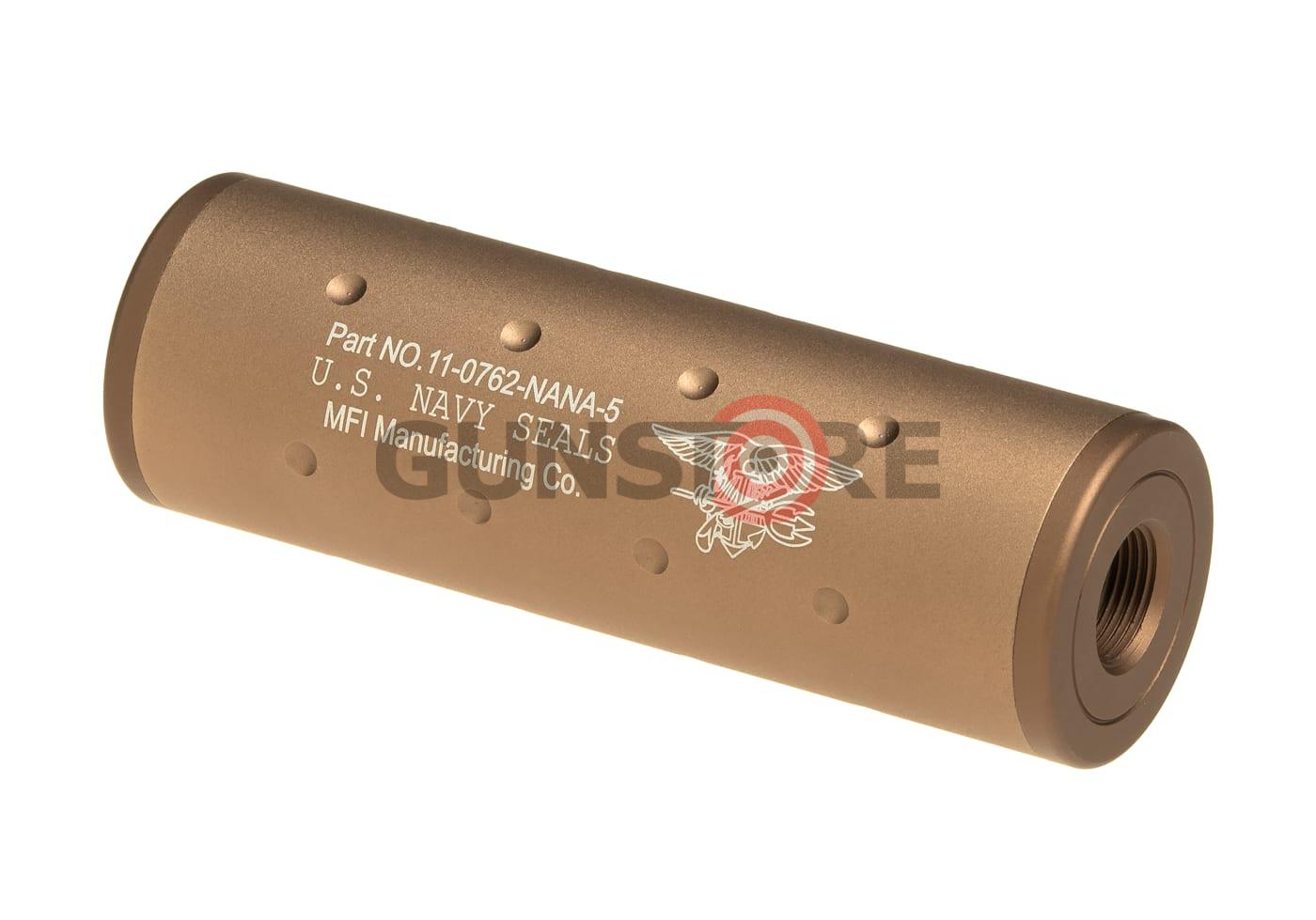 107mm Navy Seals Silencer CW/CCW Desert