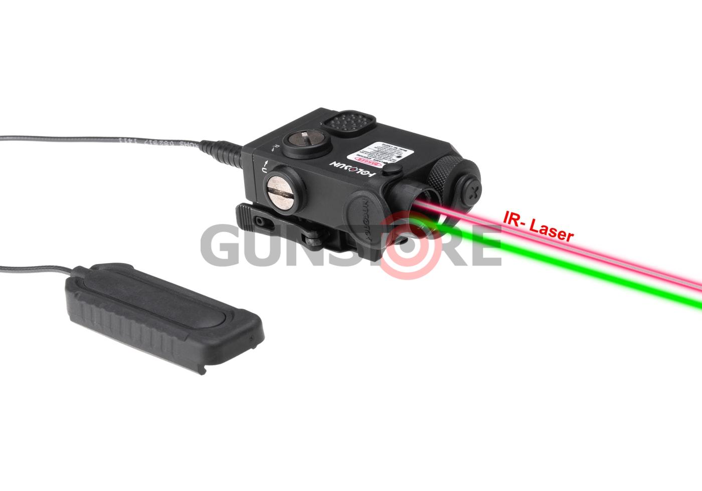 Fotografia: LS221-GR Co-Axial Laser Green + IR