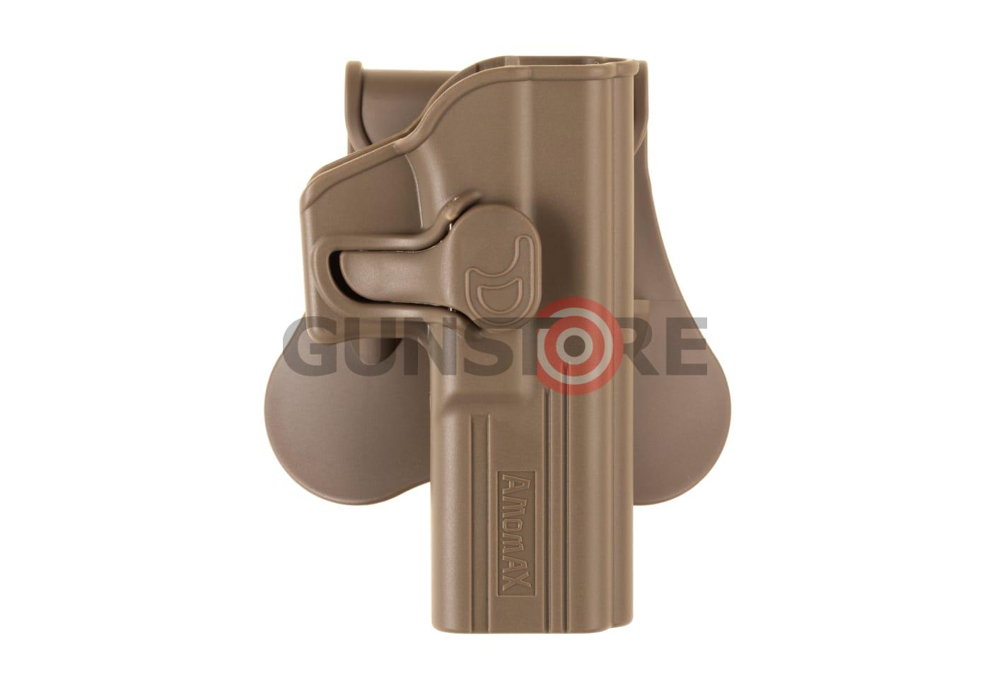 Paddle Holster für Glock 17 / KWA ATP / APS ACP Dark Earth