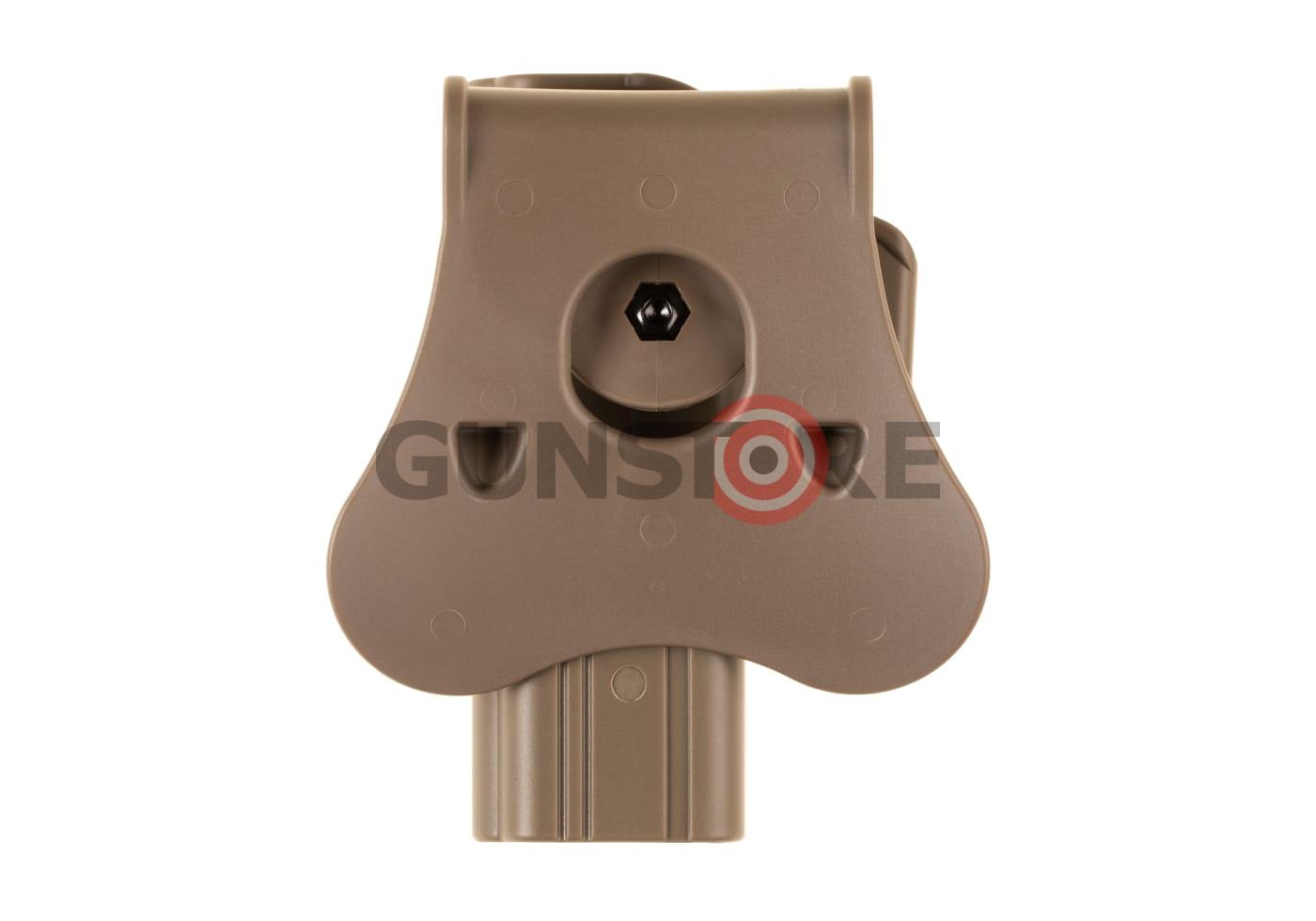 Fotografia: Paddle Holster für Glock 17 / KWA ATP / APS ACP
