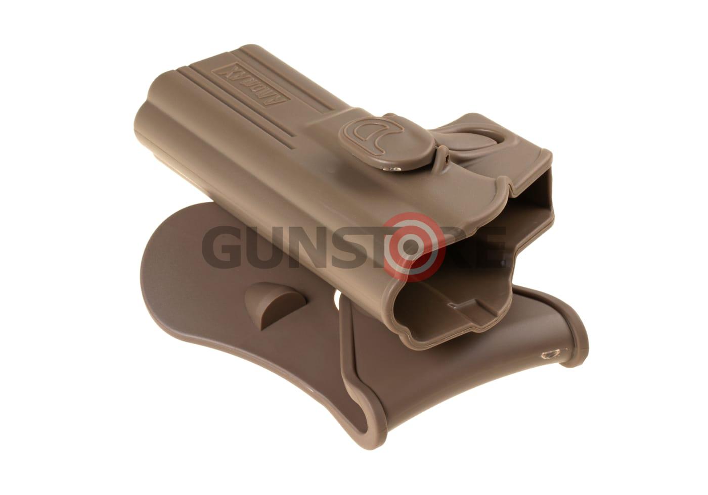 Fotografia: Paddle Holster für Glock 17 / KWA ATP / APS ACP