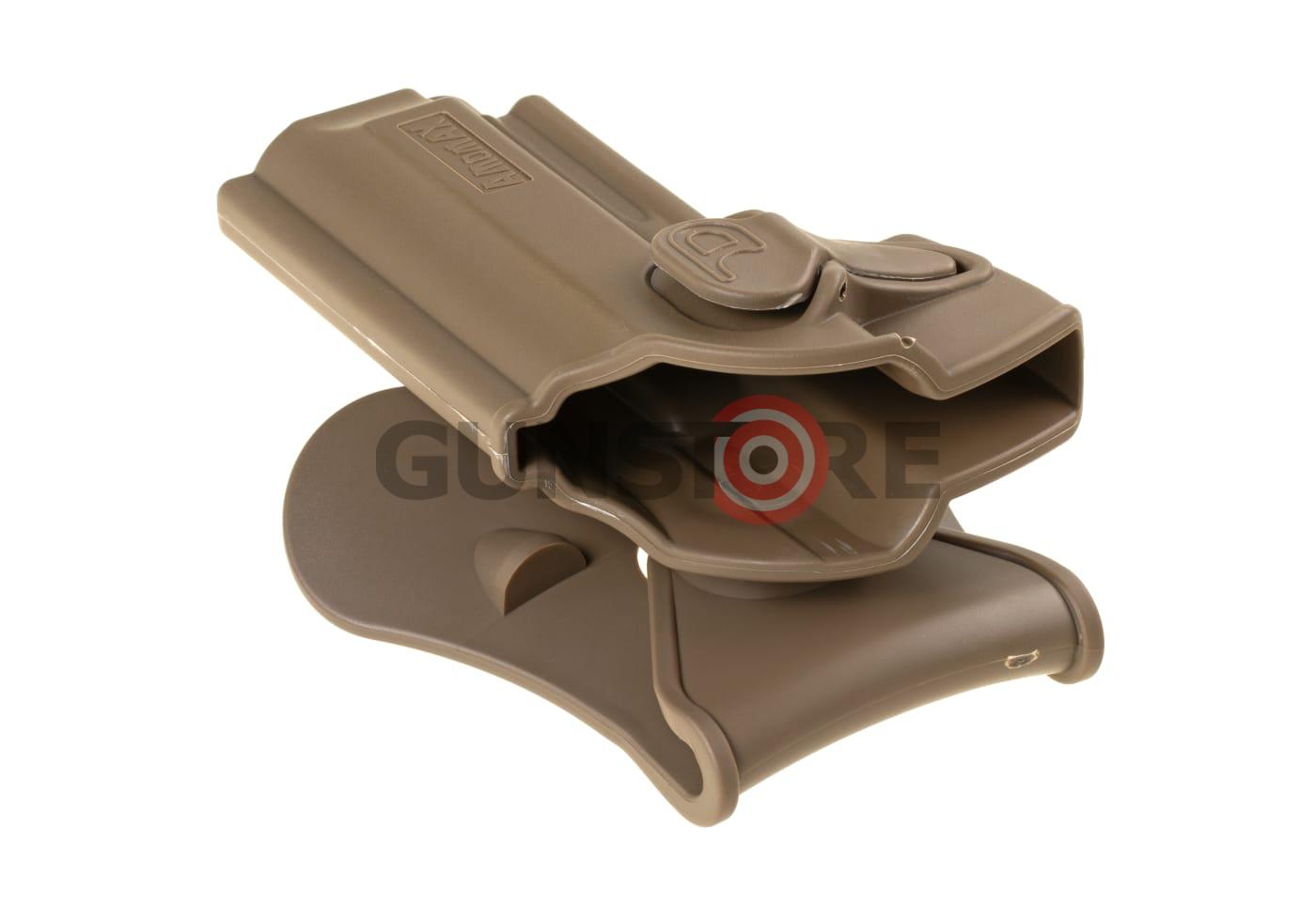 Fotografia: Paddle Holster für WE / KJW / KWA / TM M9