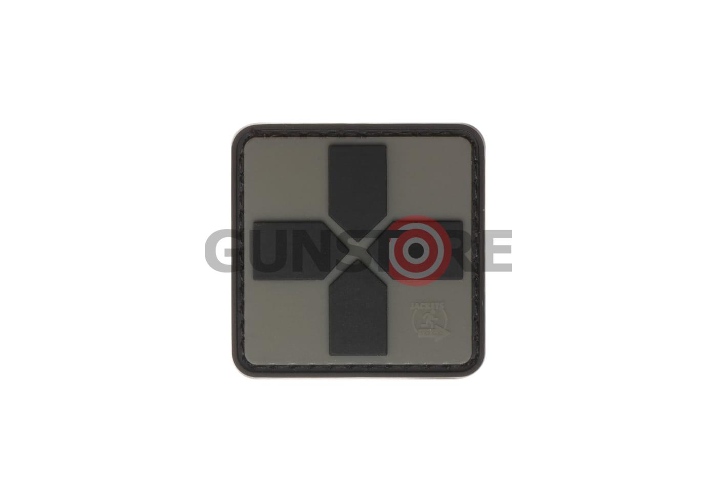 Red Cross Rubber Patch 40mm Ranger Green