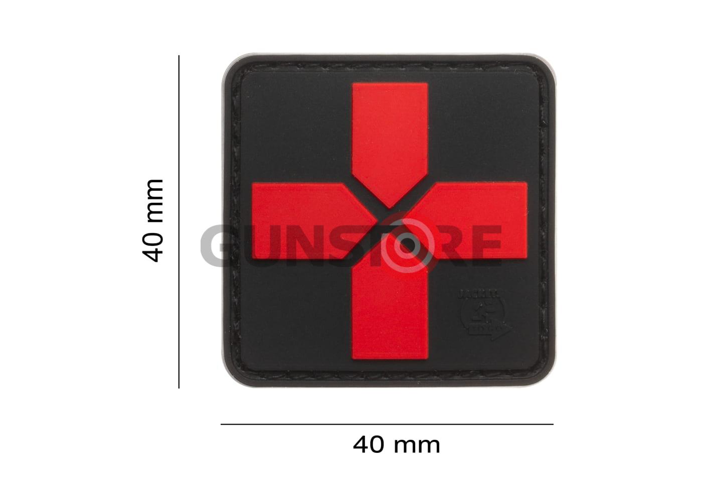 Fotografia: Red Cross Rubber Patch 40mm