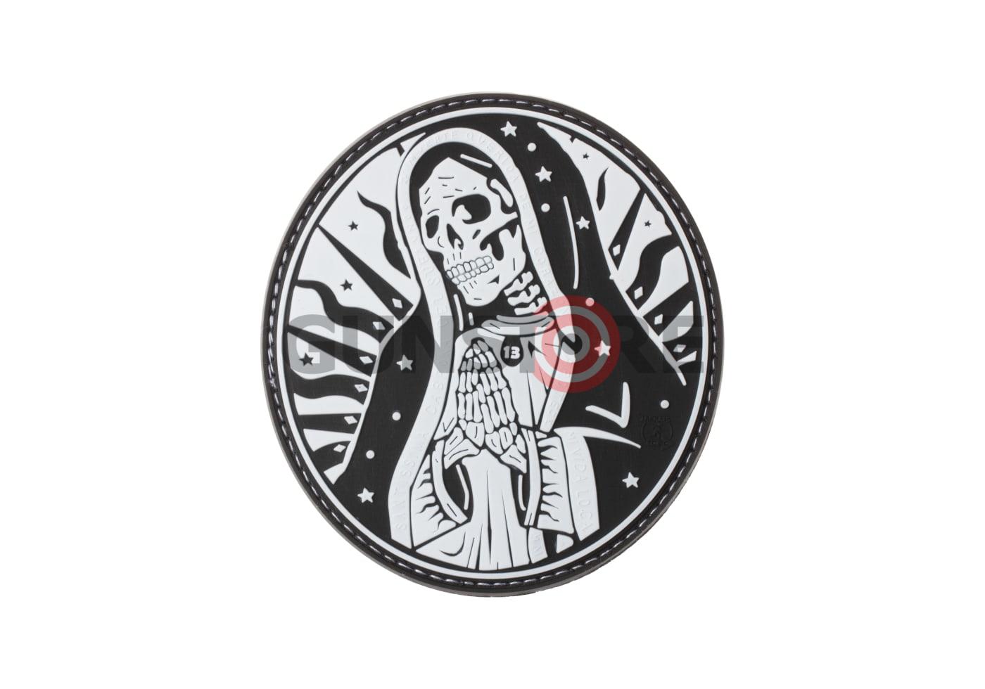 Santa Muerte Rubber Patch