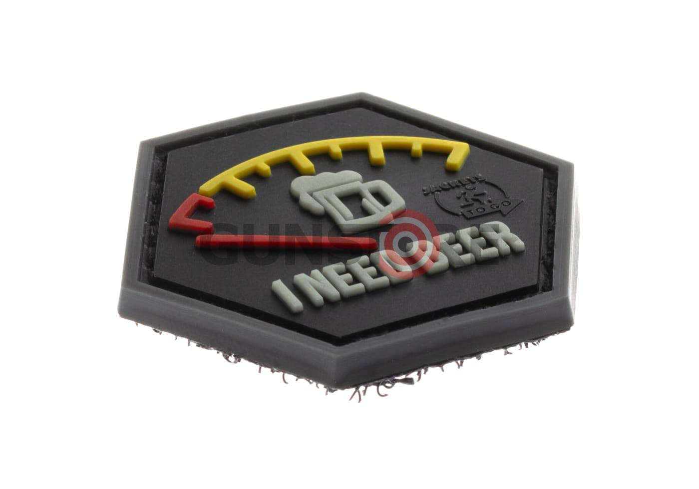 Fotografia: I need Beer Rubber Patch