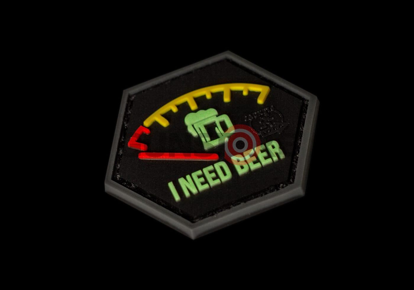 Fotografia: I need Beer Rubber Patch