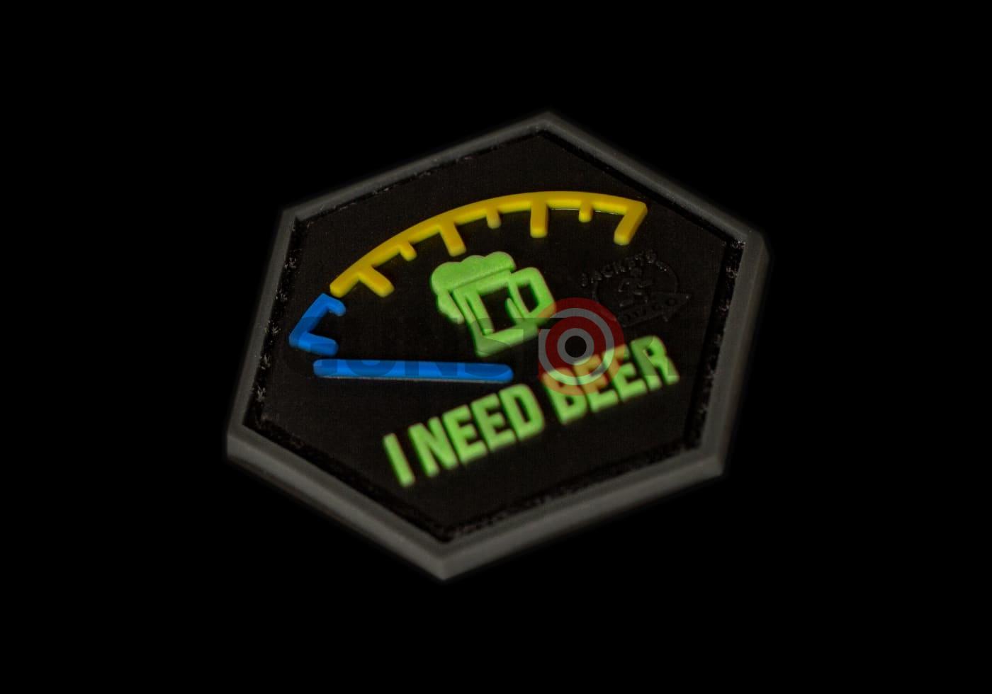 Fotografia: I need Beer Rubber Patch