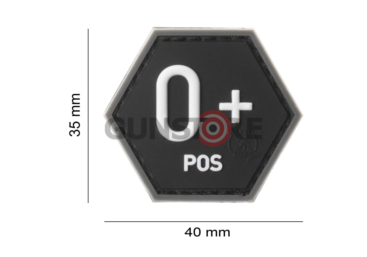 Fotografia: Bloodgroup Hexagon Rubber Patch 0 Pos