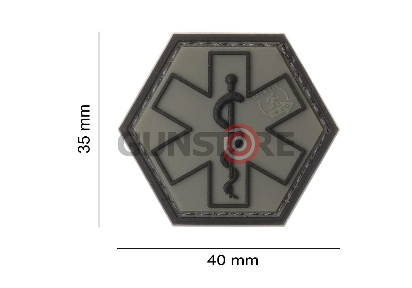 Fotografia: Paramedic Hexagon Rubber Patch