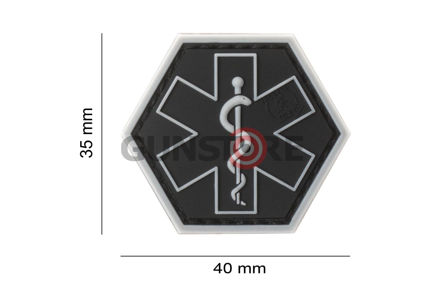 Fotografia: Paramedic Hexagon Rubber Patch