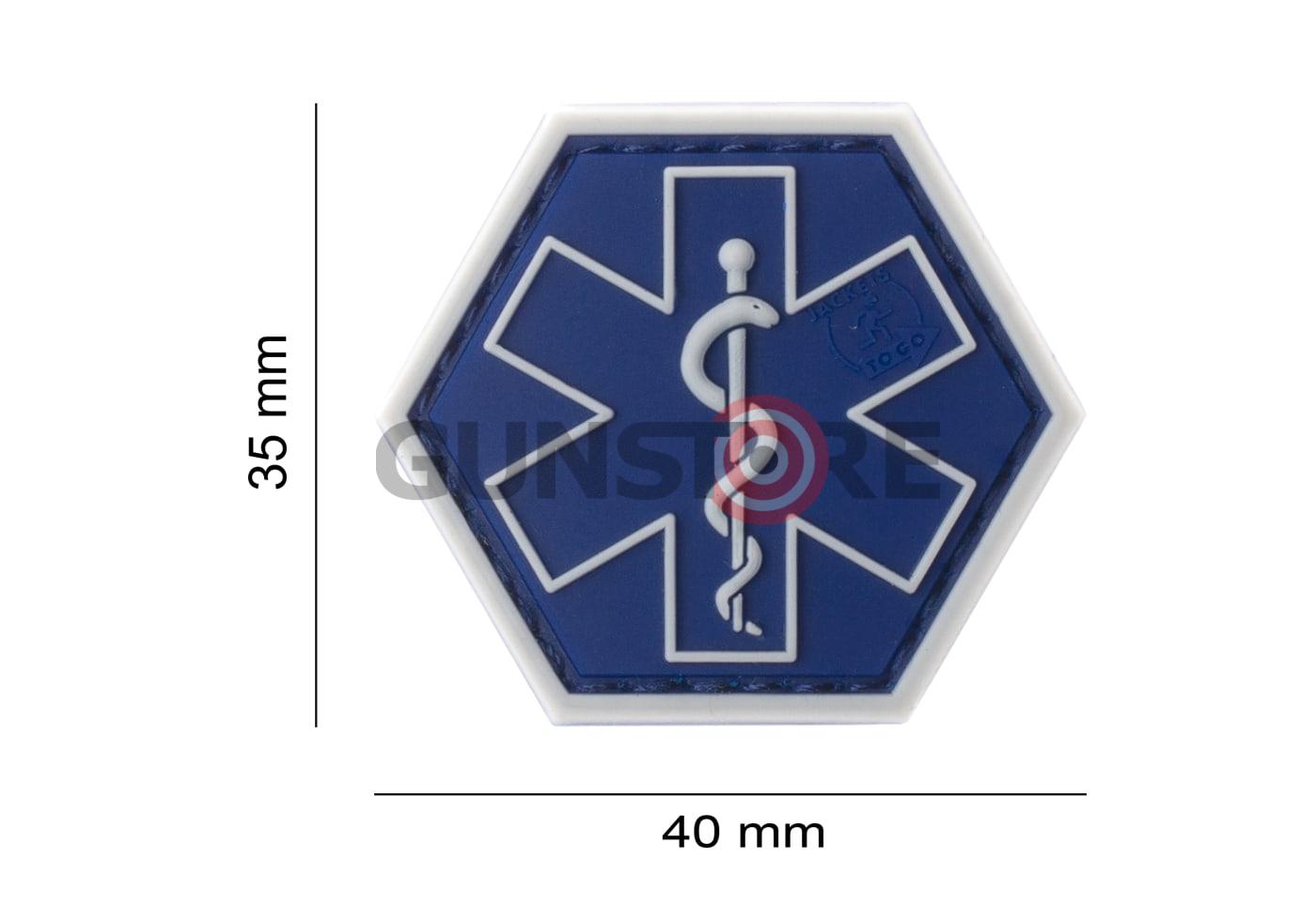 Fotografia: Paramedic Hexagon Rubber Patch