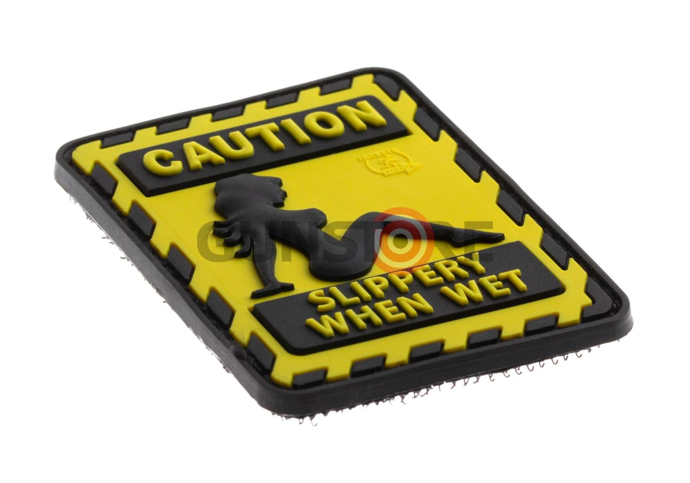 Fotografia: Slippery when Wet Rubber Patch