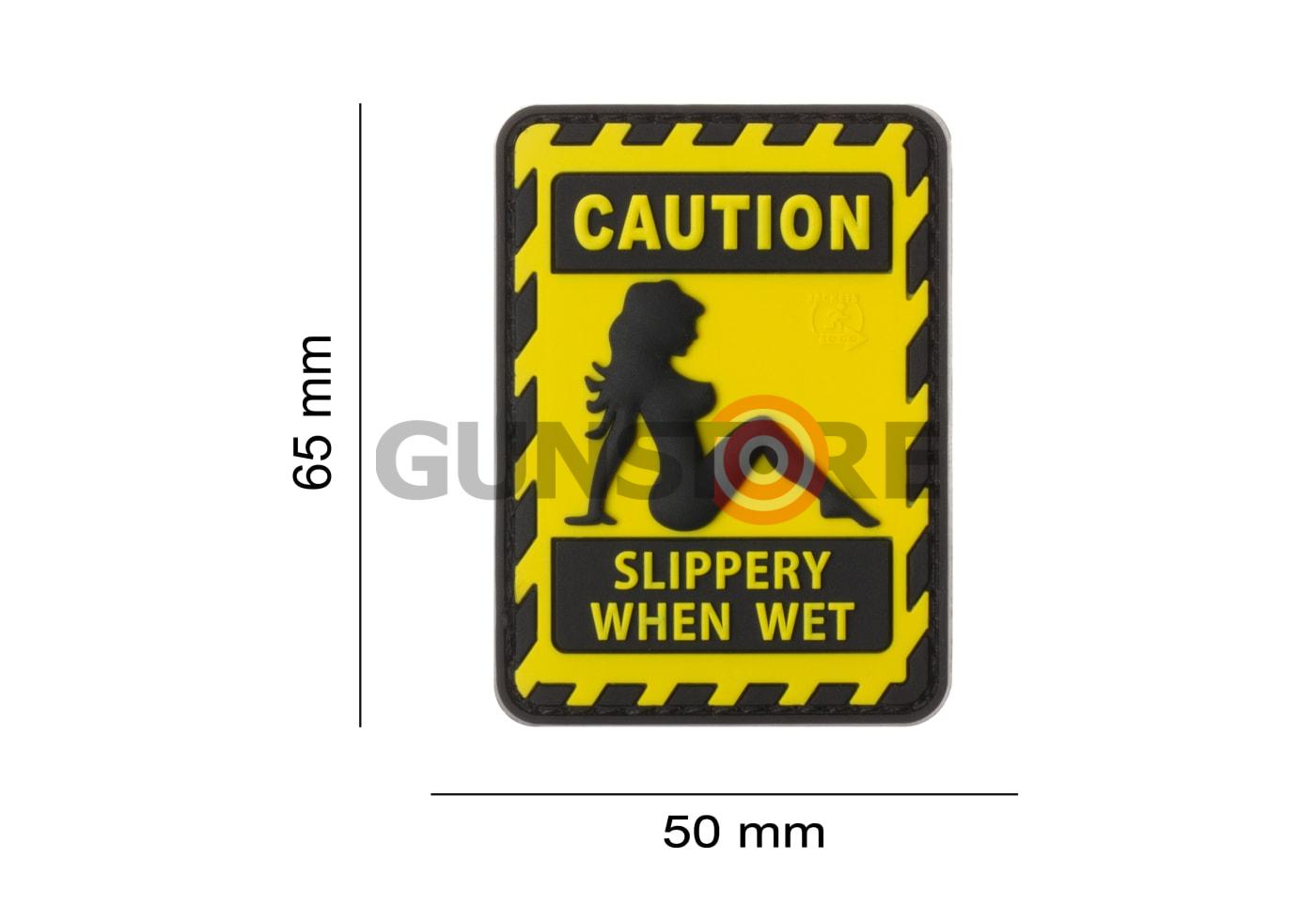 Fotografia: Slippery when Wet Rubber Patch