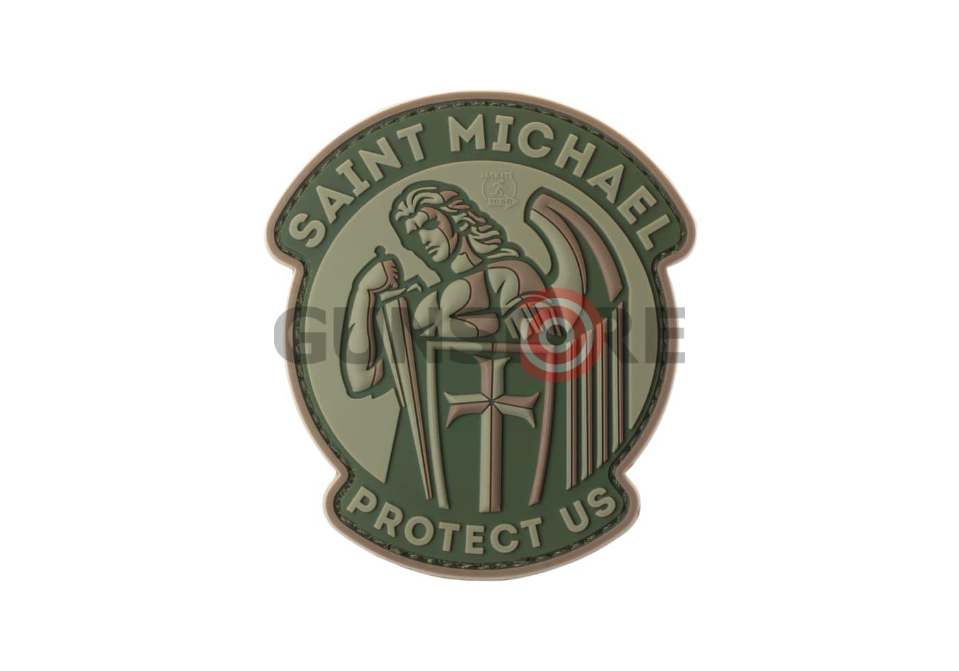 Saint Michael Rubber Patch