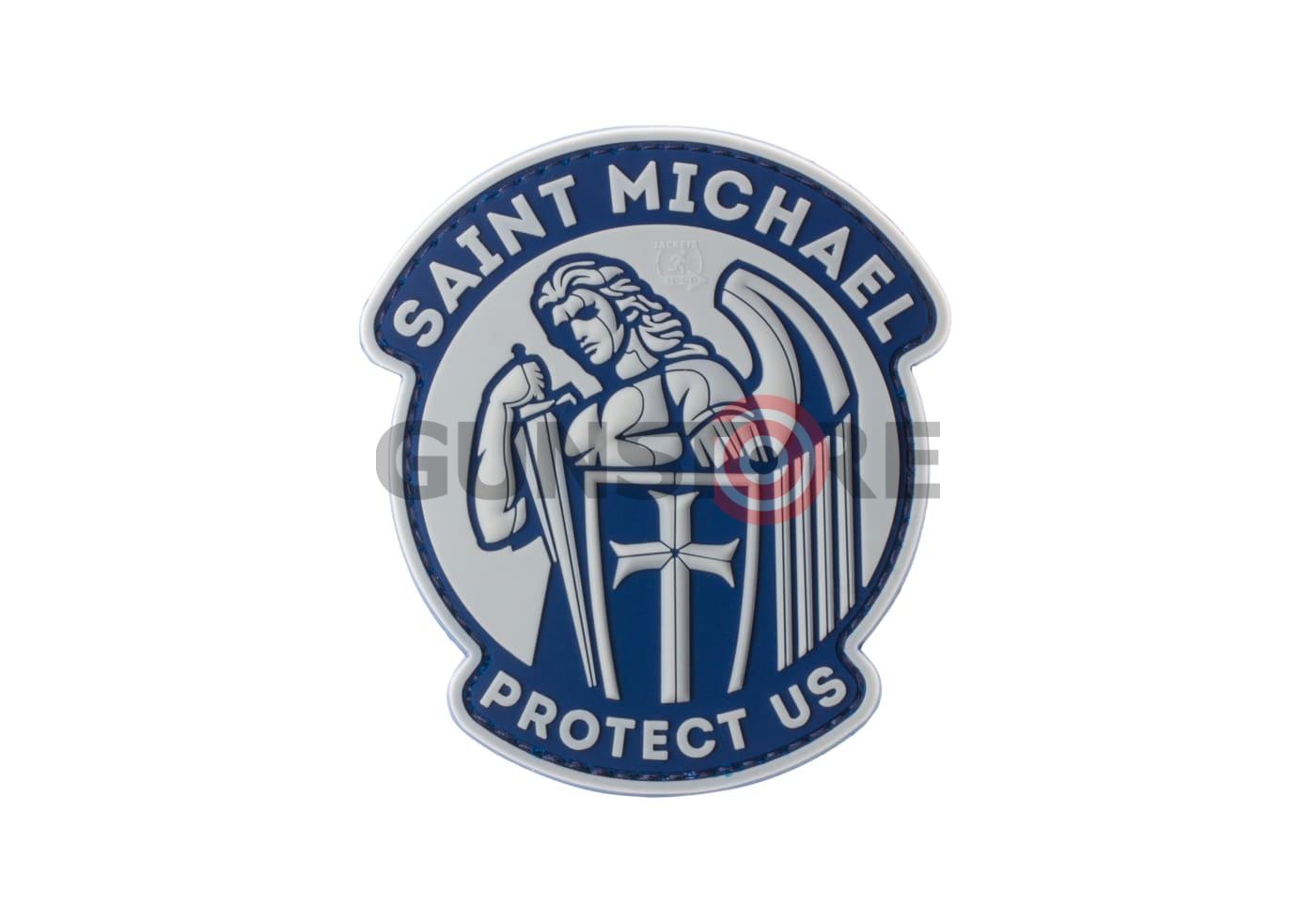 Saint Michael Rubber Patch Multicolor