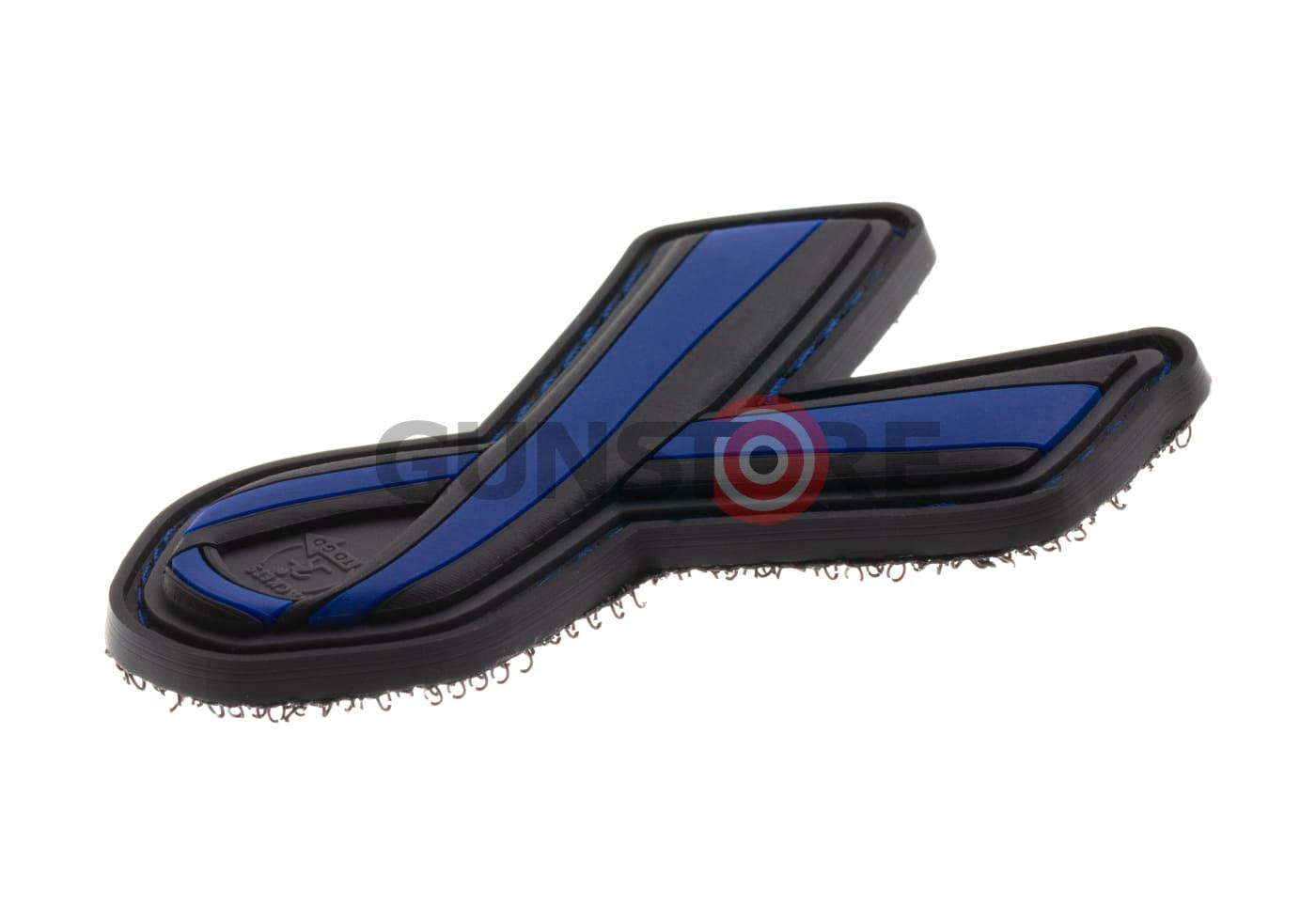 Fotografia: Thin Blue Line Ribbon Rubber Patch