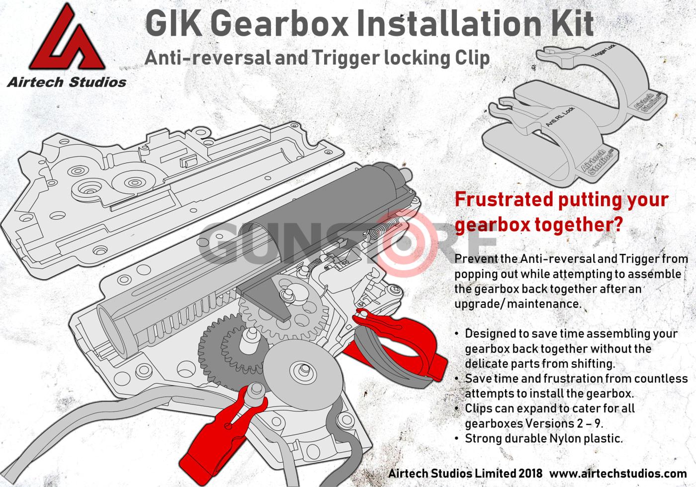 Fotografia: Gearbox Installation Kit V2 – V7