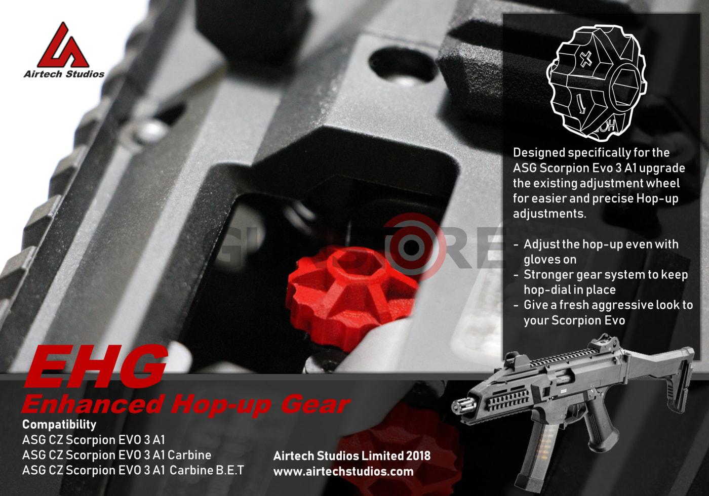 Fotografia: EHA Enhanced Hop Up Adjustment ASG Evo3 A1